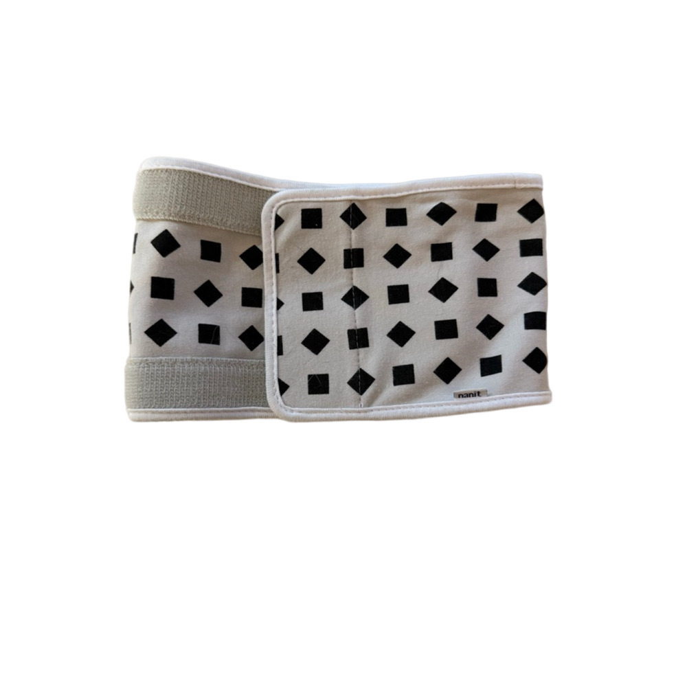 Unisex Baby Nanit Breathing Band 0-3M White Black